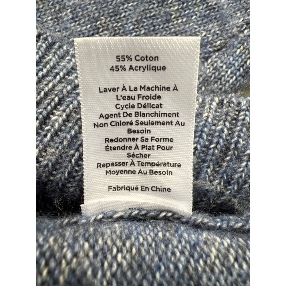 Talbots Breton Button Collar Pullover Sweater Wom… - image 8